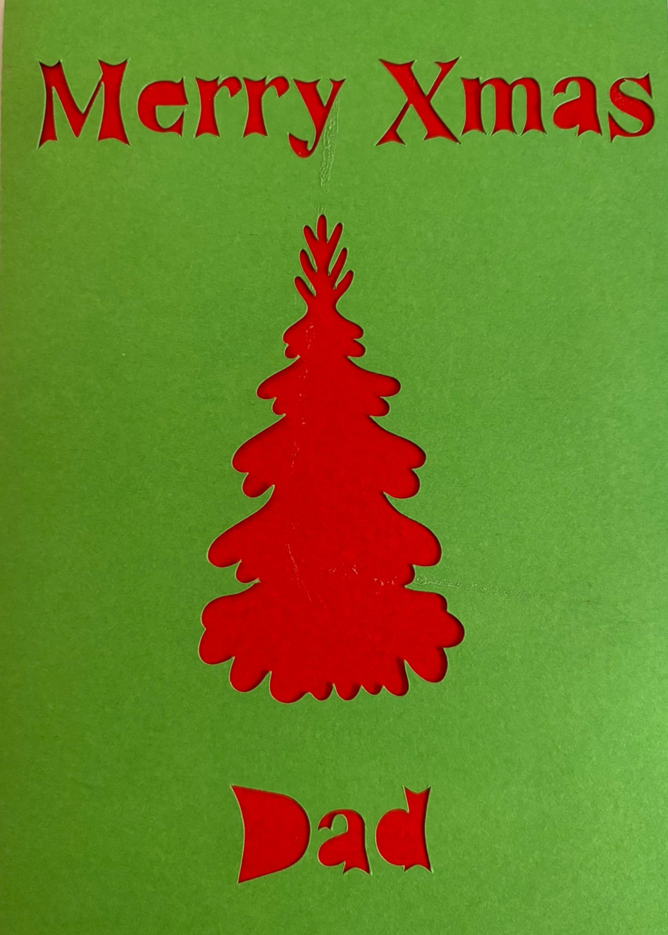 Christmas Card - Dad