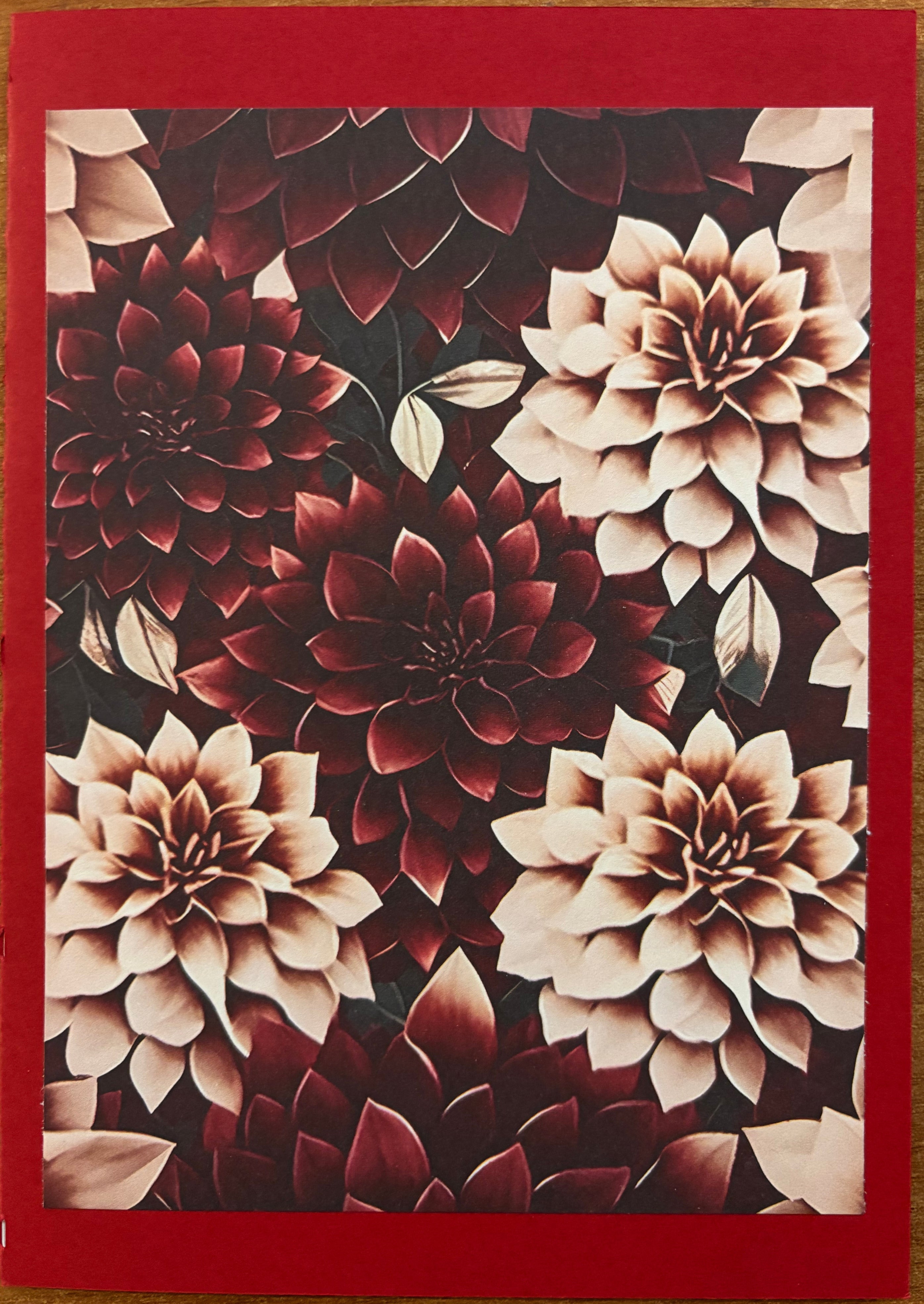 Vintage Decorative Flower Greeting Card