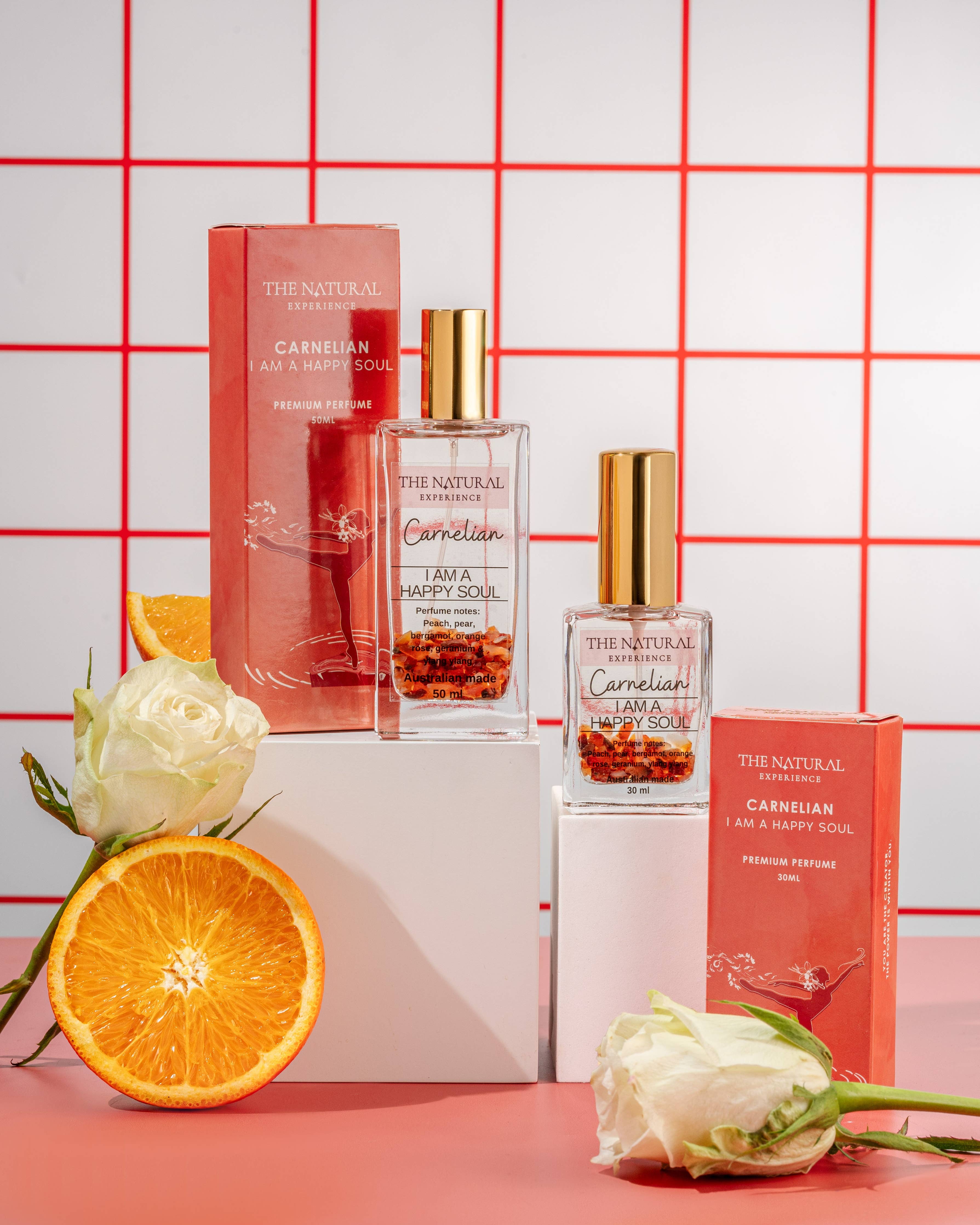 Carnelian – I am a Happy Soul – perfume for happiness and self-esteem: 30mL