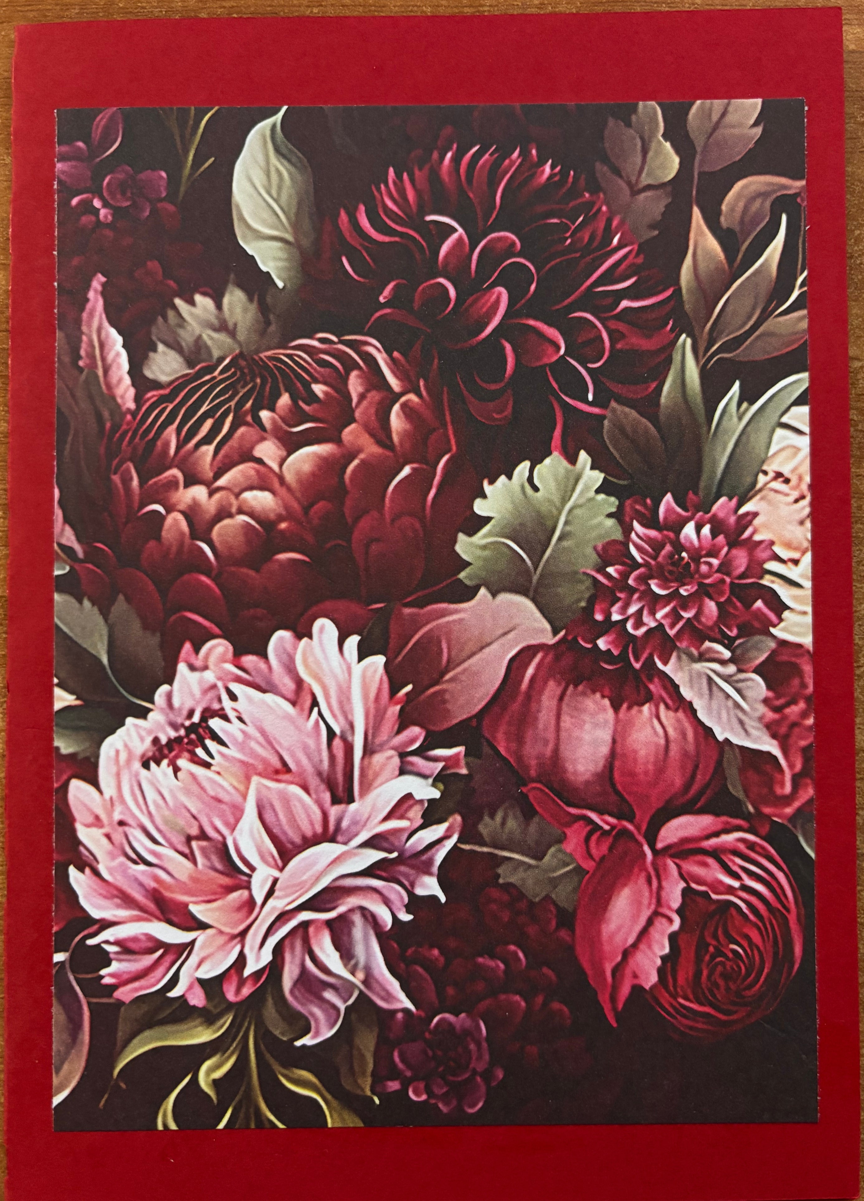 Vintage Decorative Flower Greeting Card (Copy)