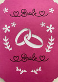 Mrs & Mrs Wedding Card