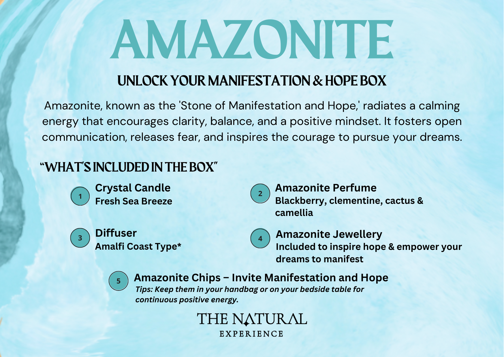Amazonite - Unlock Your Manifestation & Hope Box