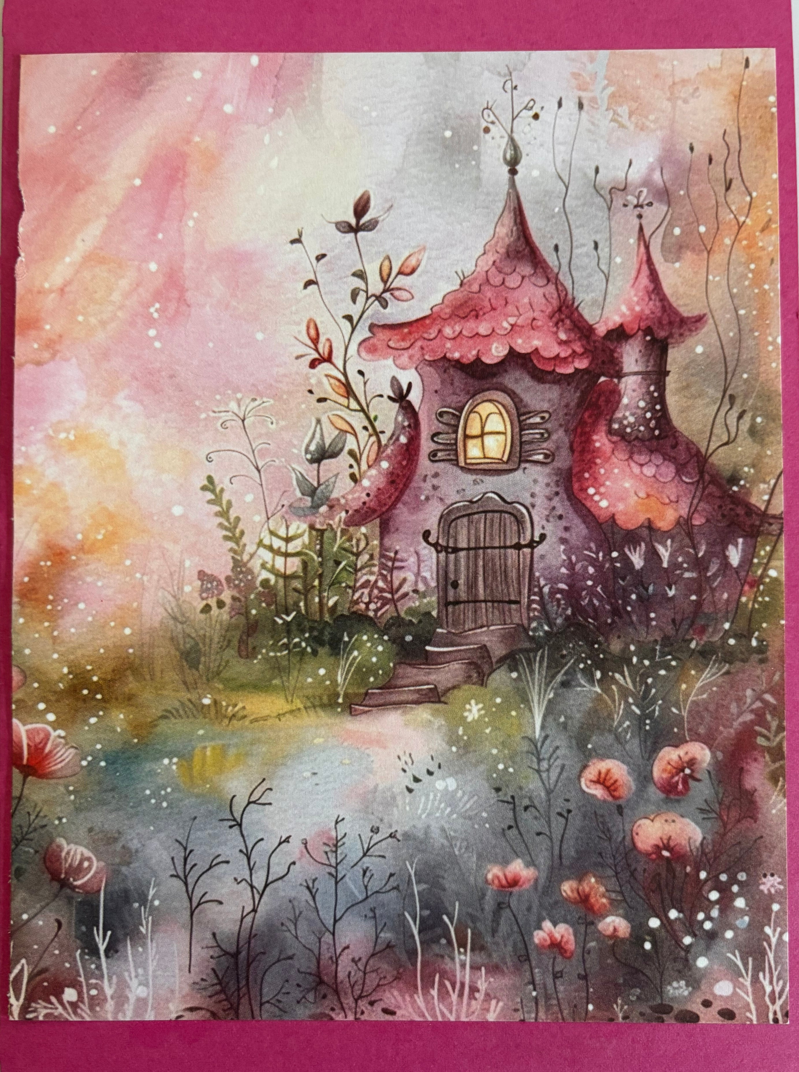 Whimsical Fantasy Greeting Card