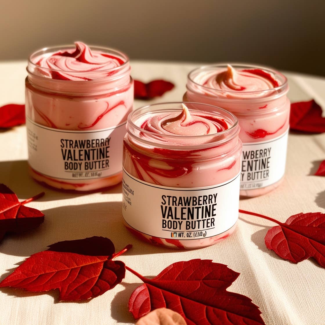 Strawberry Valentine Body Butter - mini