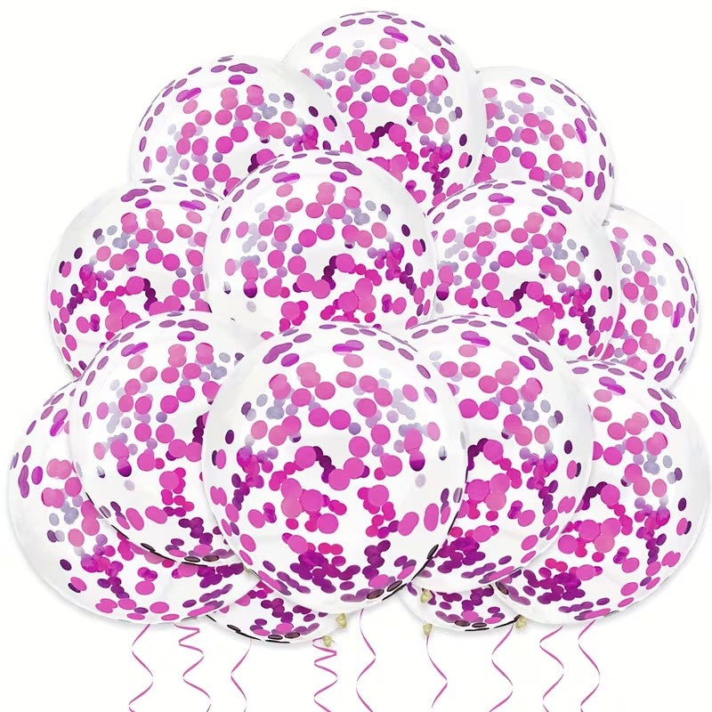 Celebration Pink Glitter Balloon Bundle