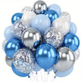 Celebration Blue Balloon Glitter Bundle