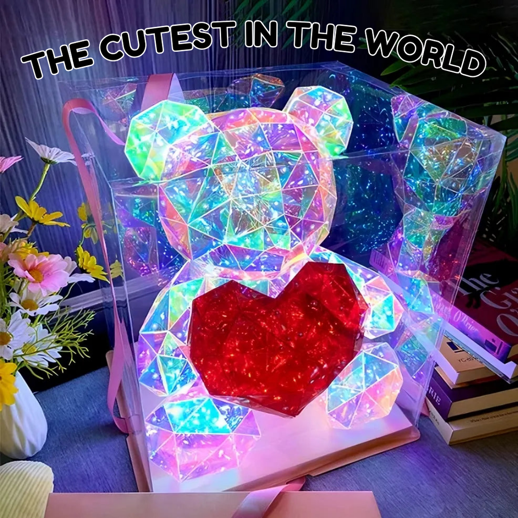 Led Light Up Teddy Bear