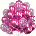 Celebration Pink Glitter Balloon Bundle