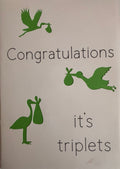 Congratulations It's Triplets