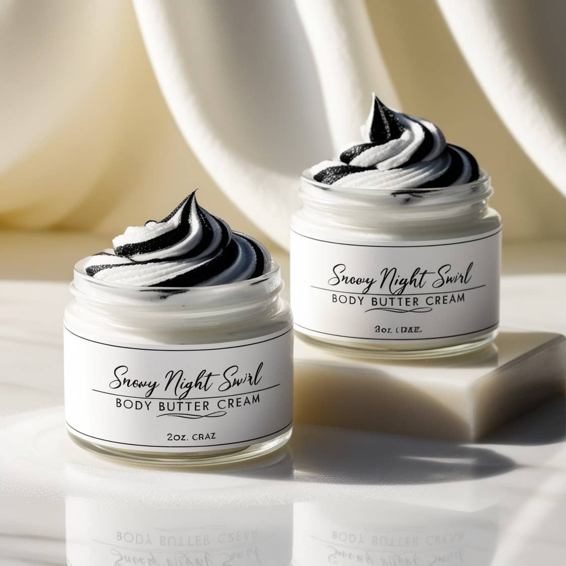 Snowy Night Swirl Body Butter - mini