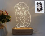 Personalized Lovers Acrylic Nightlight