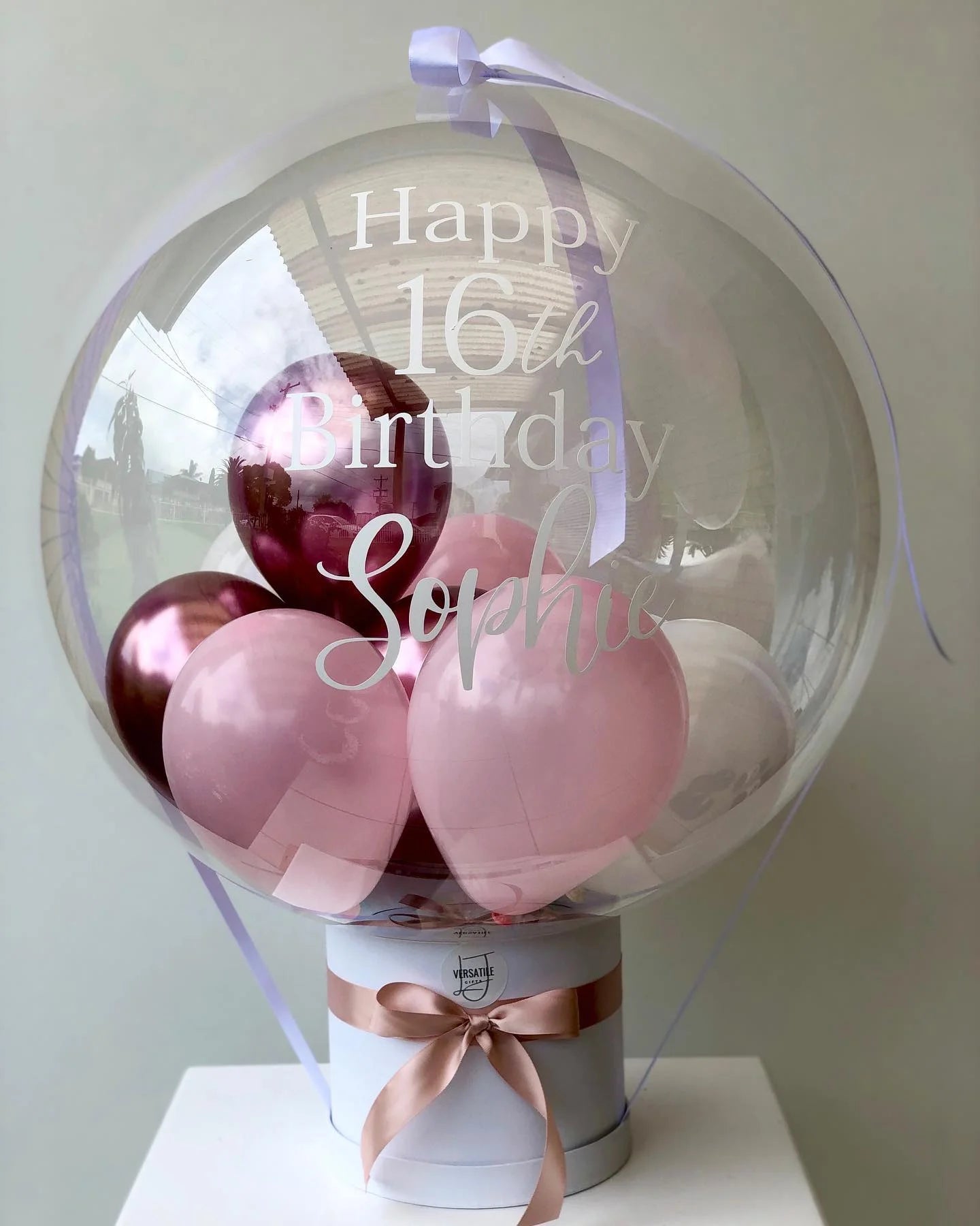 Custom Designed Birthday Balloons