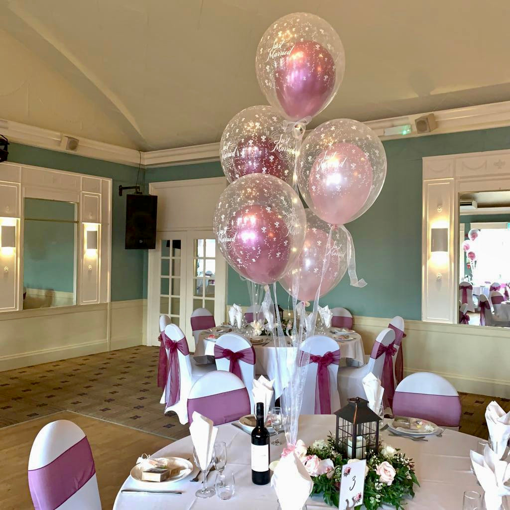 Custom Designed Wedding Balloons