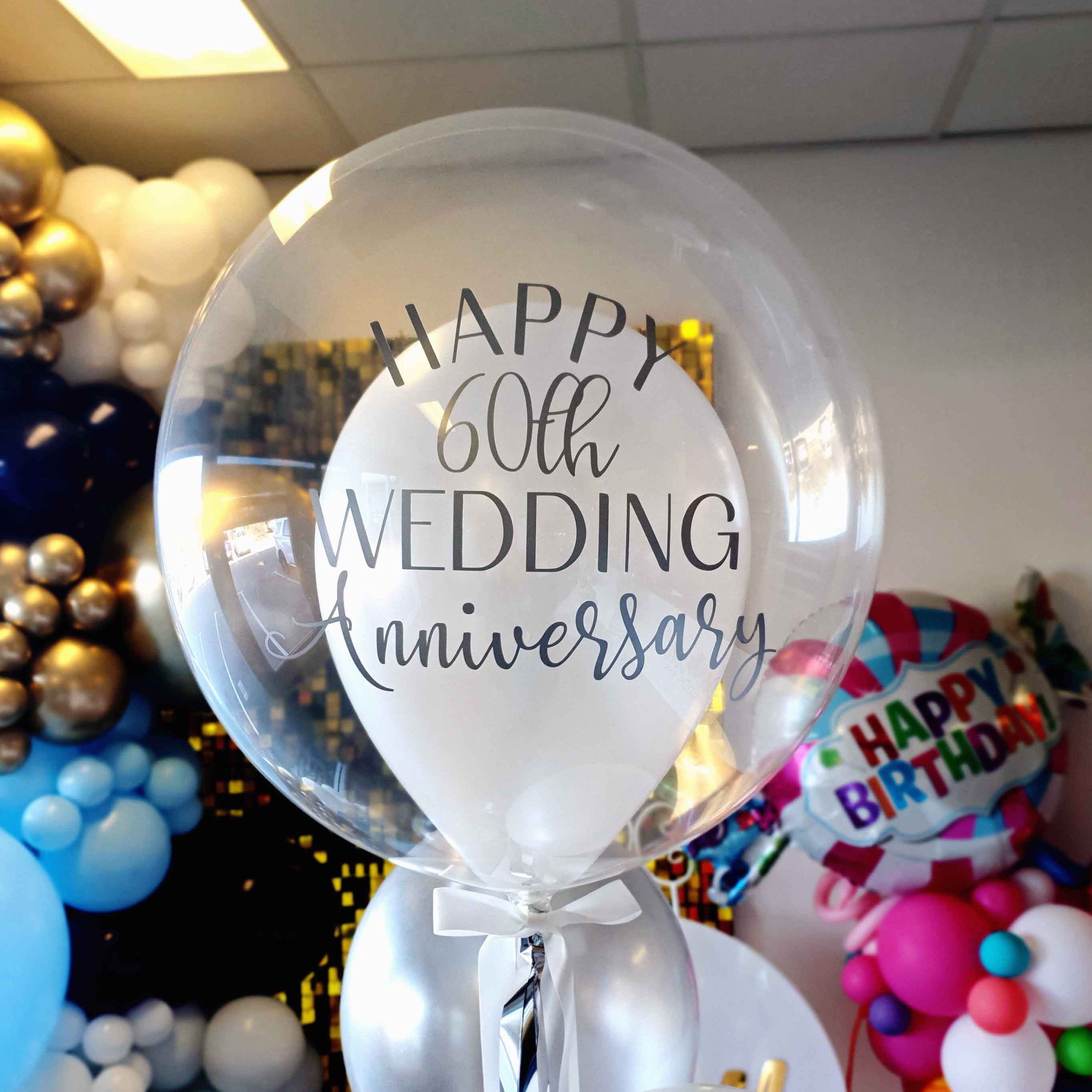 Custom Designed Wedding Balloons