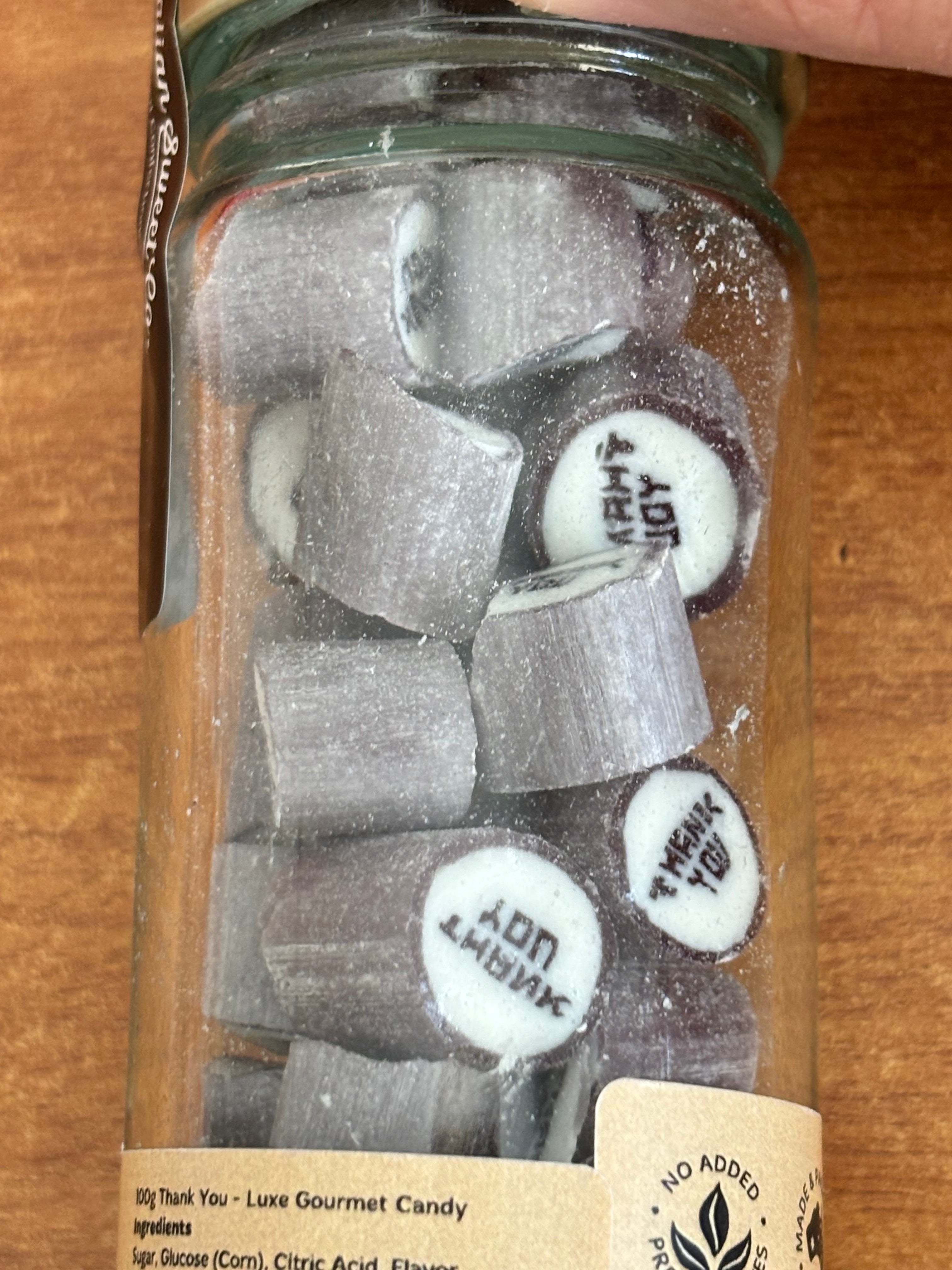 Gluten Free Candy - Thank You