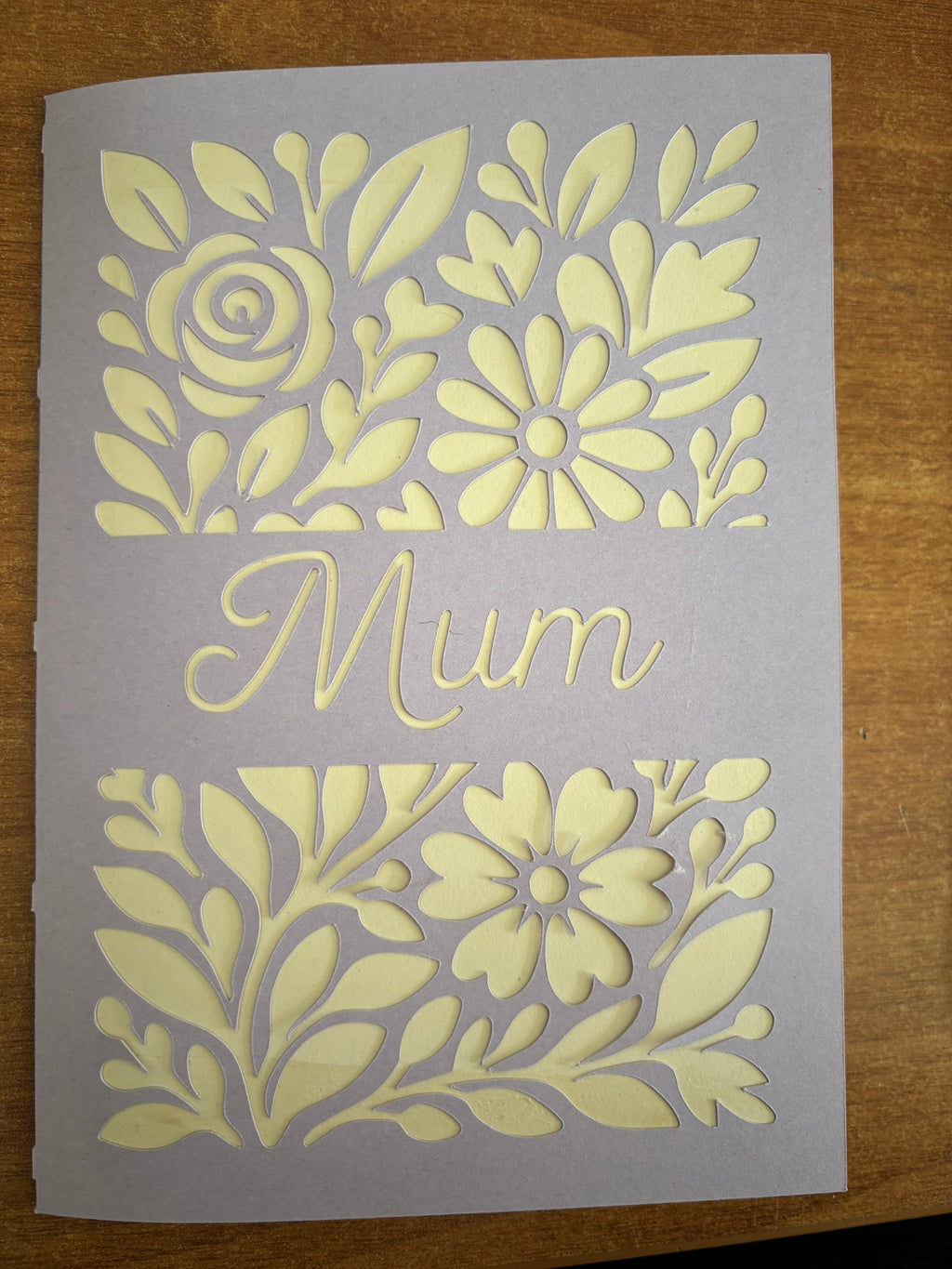 Personalised Mother's Day Card