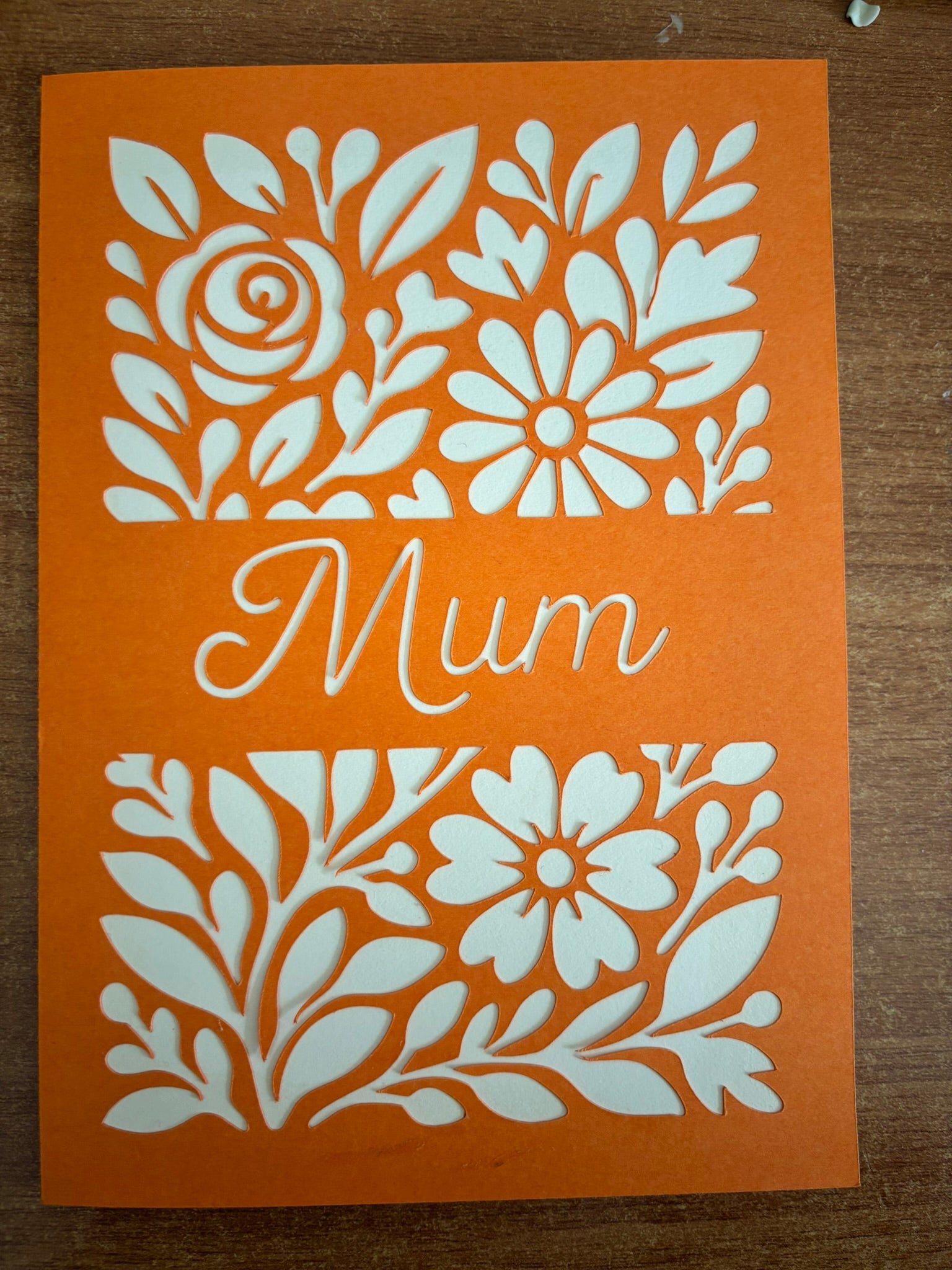 Personalised Mother's Day Card