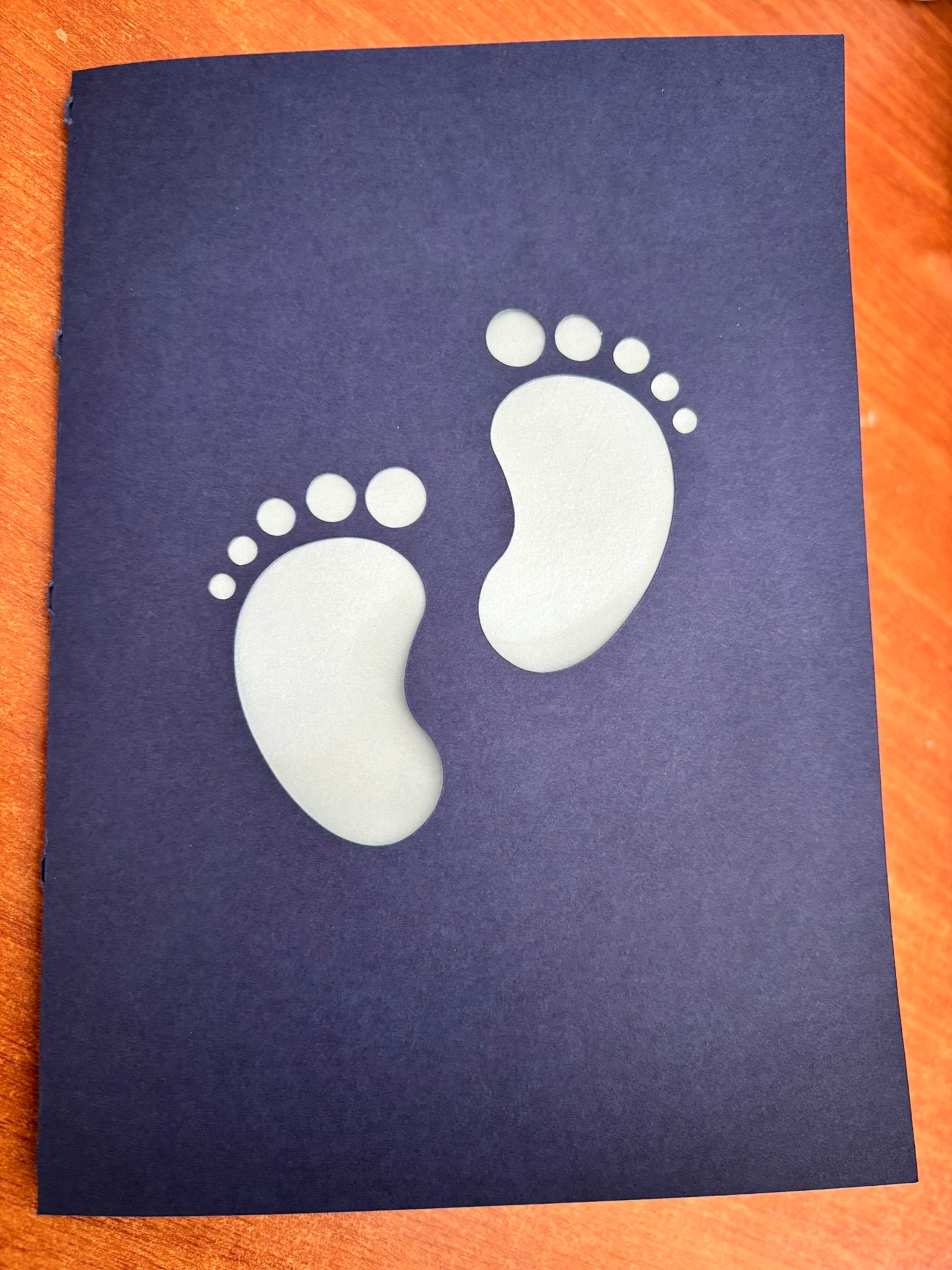 Personalised Newborn Card - Boy