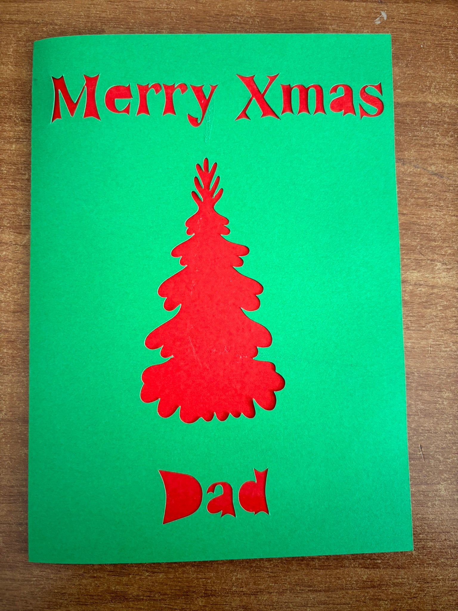 Personalised Christmas Card