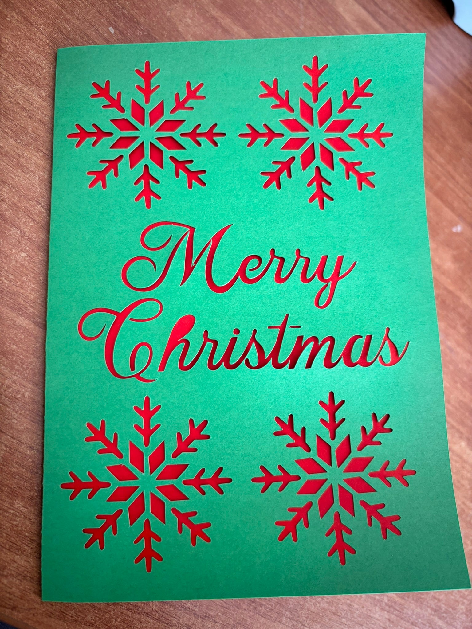 Personalised Christmas Card