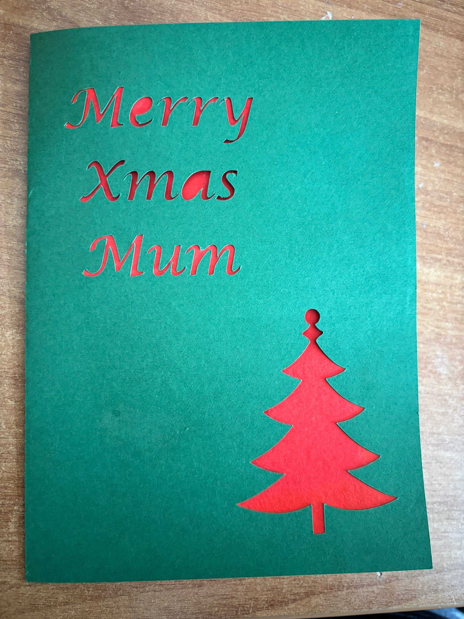 Personalised Christmas Card