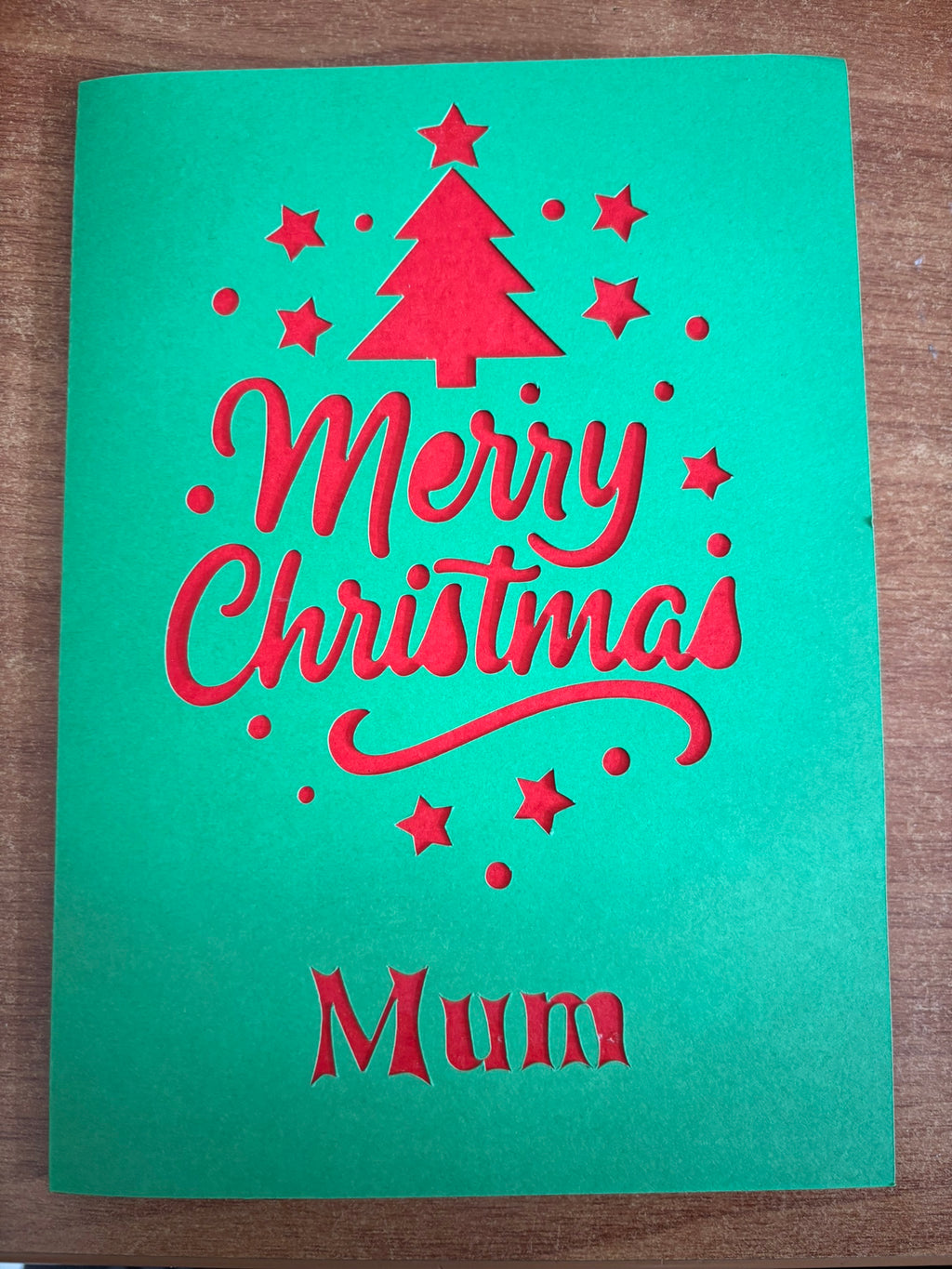 Personalised Christmas Card