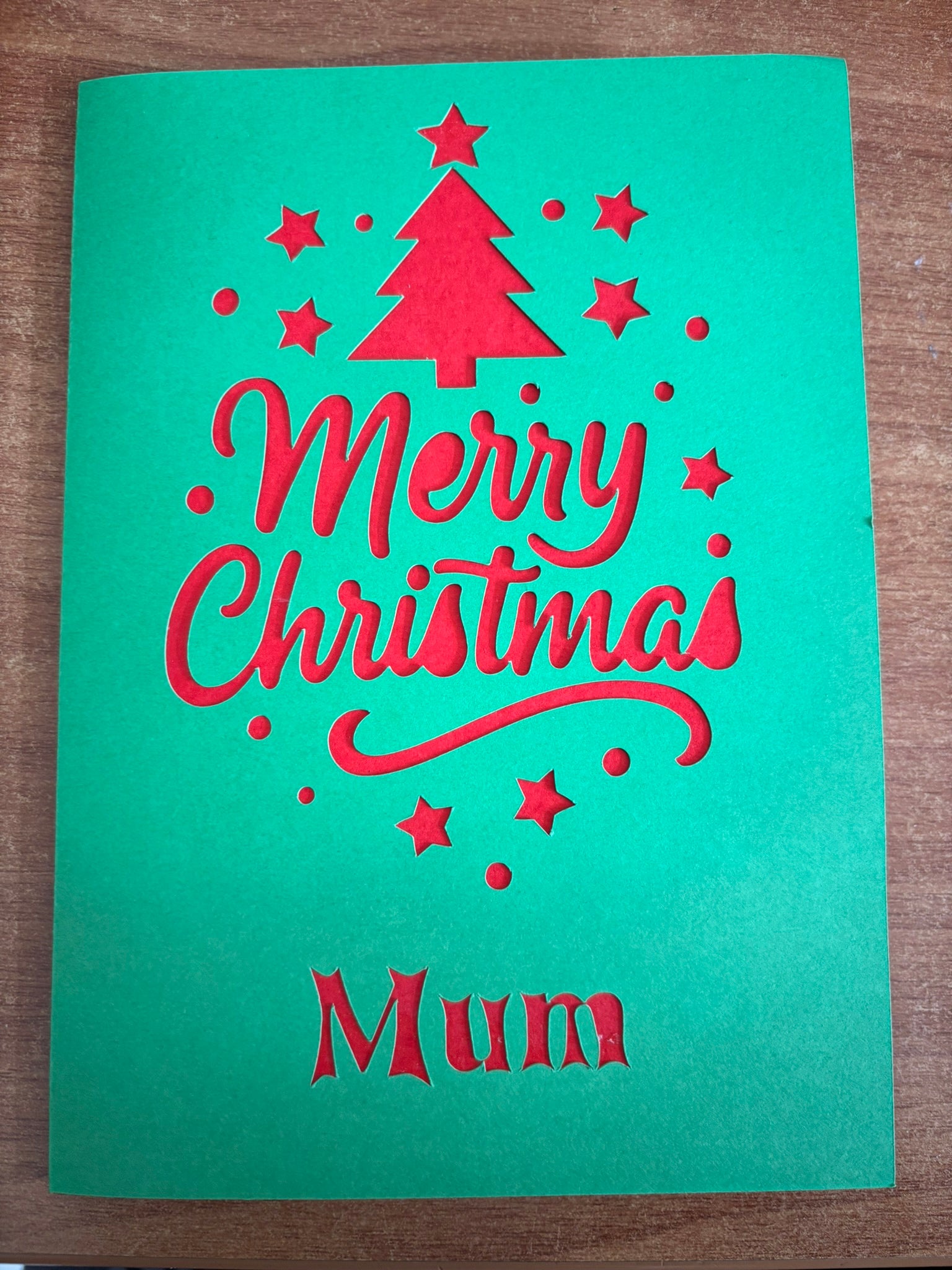 Personalised Christmas Card