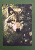 Majestic Wolf Greeting Card – Nature-Inspired Art Card