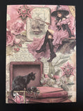 Gothic Vintage Cards – Gothic Witch Greeting Card