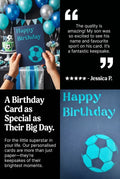 Personalised Birthday Card for Him