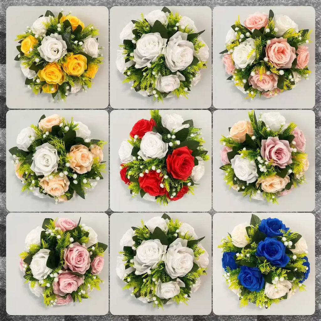 Lifelike flower bouquets