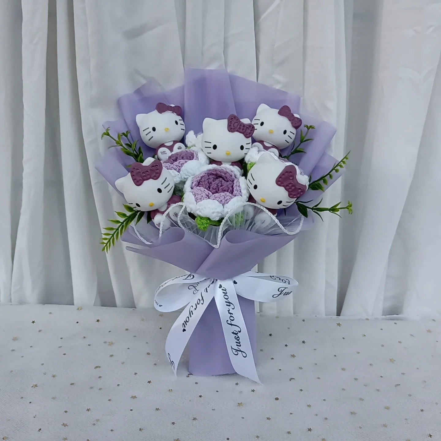 Hello Kitty Rose Bouquet (Kawaii, Anime)