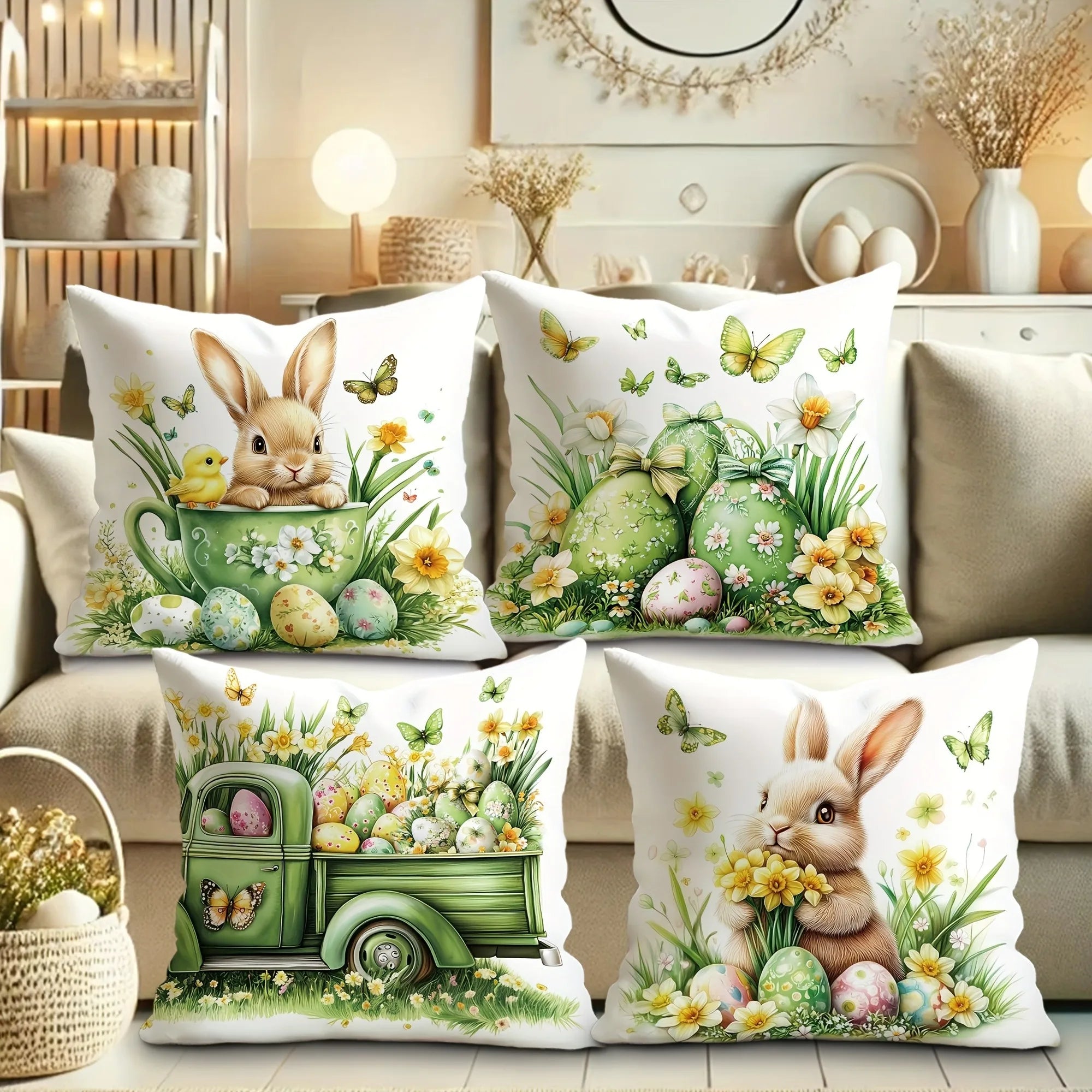 Easter Cushion Covers
