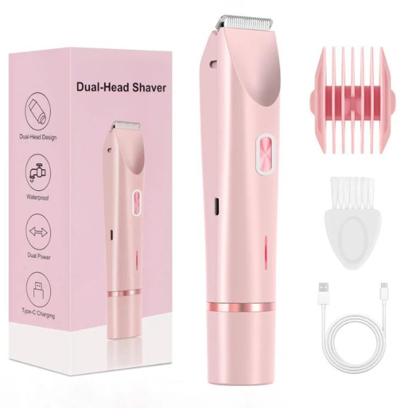 Luxury Dual Head Hair Trimmer for Women