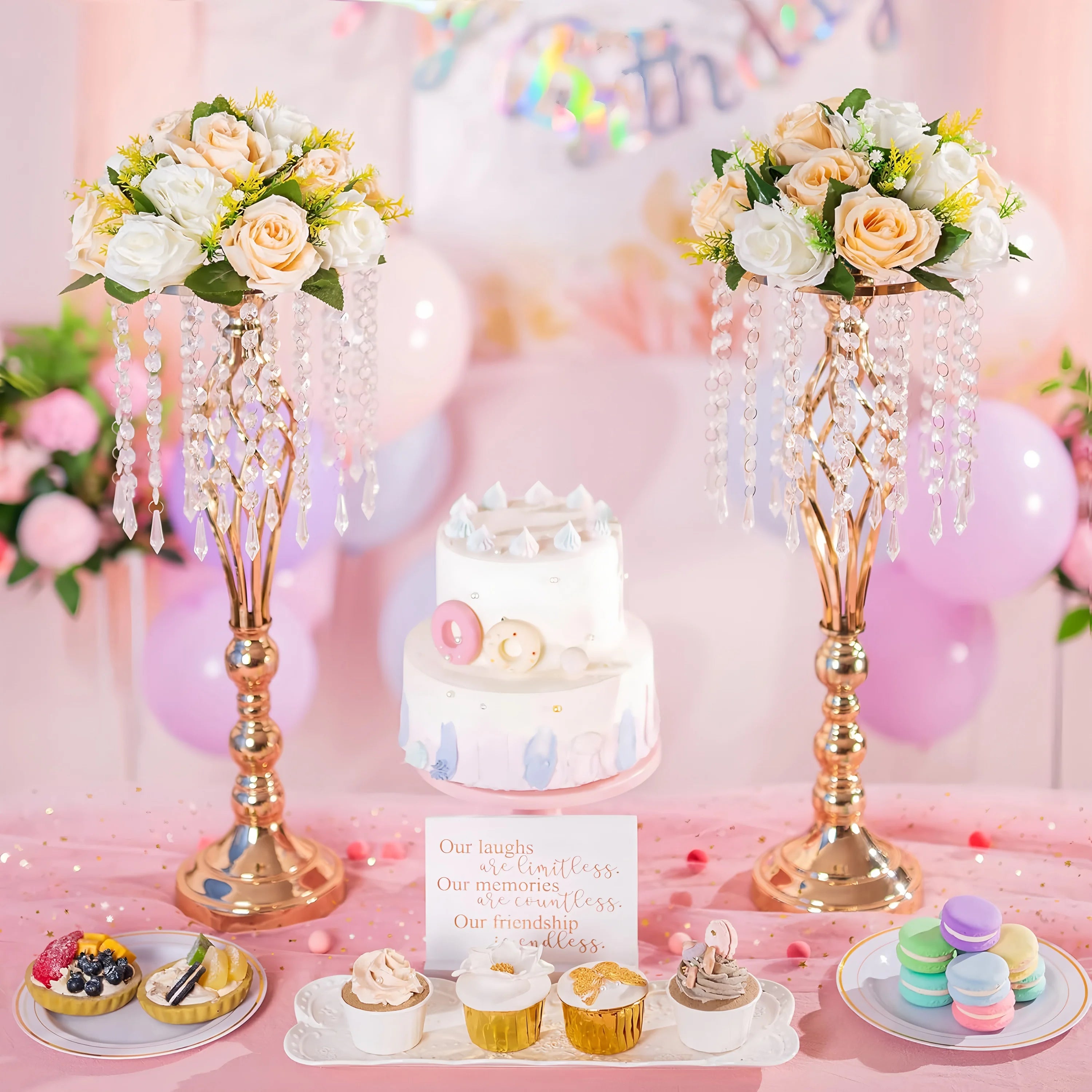 Lifelike flower bouquets