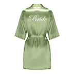 Satin silk robes for bridal party