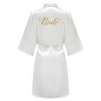 Satin silk robes for bridal party