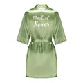 Satin silk robes for bridal party