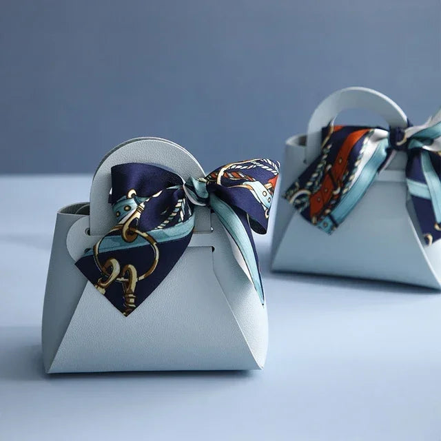 Mini handbag wedding favours