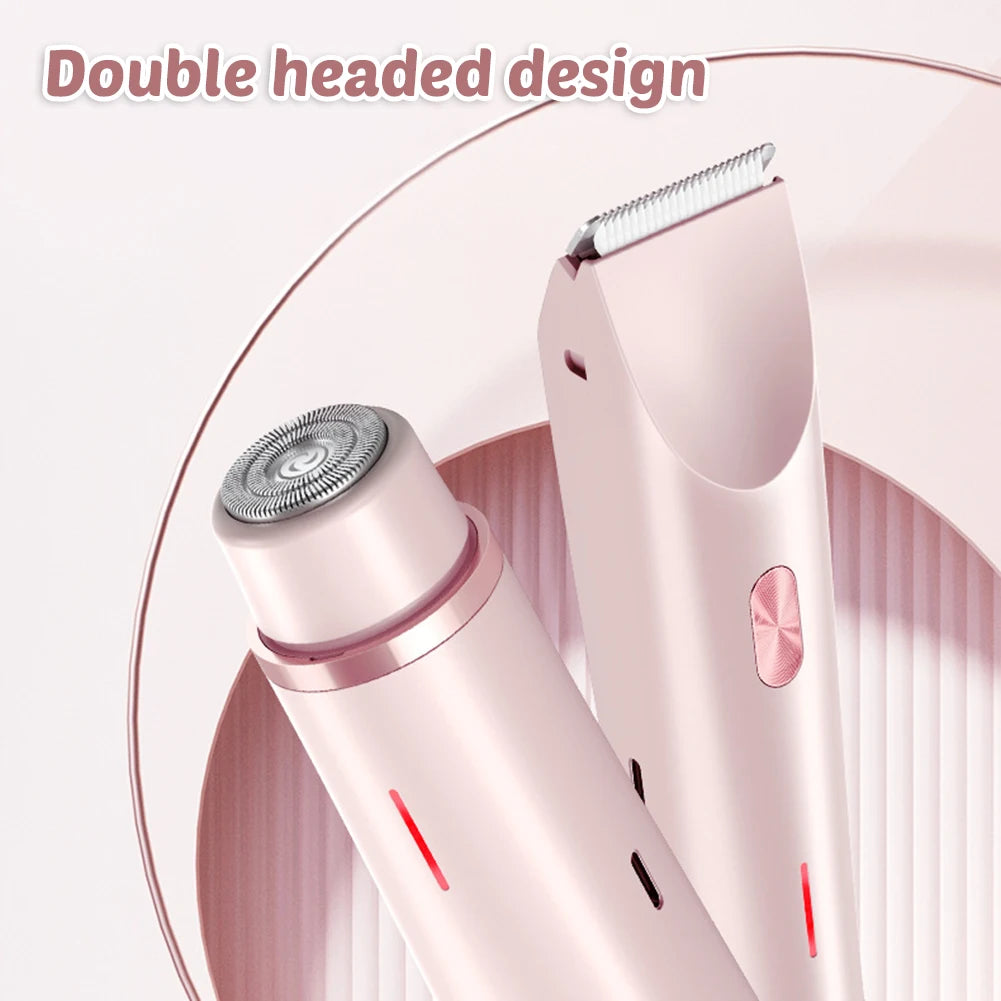 Luxury Dual Head Hair Trimmer for Women