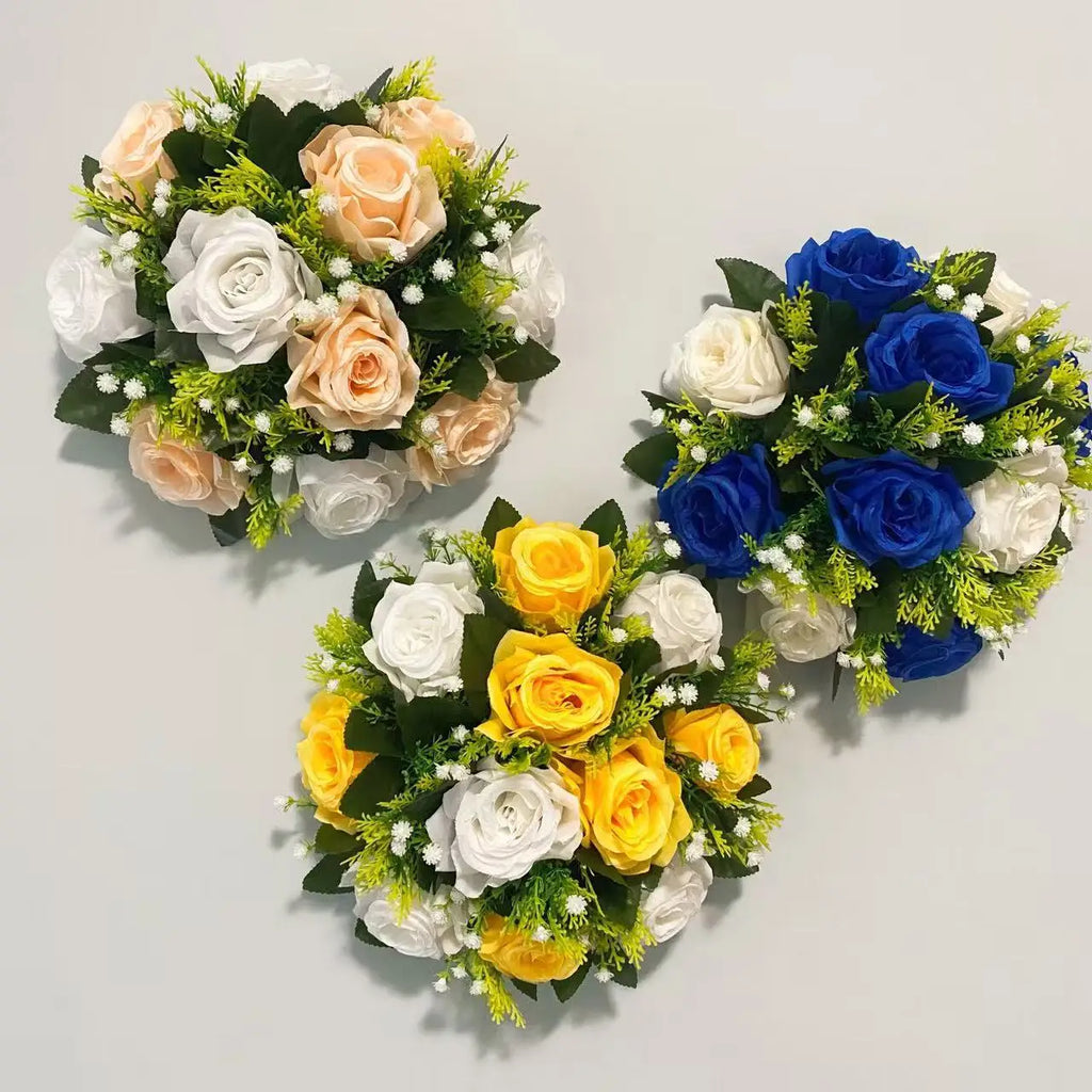Lifelike flower bouquets