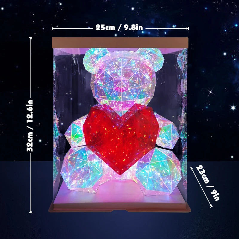 Led Light Up Teddy Bear