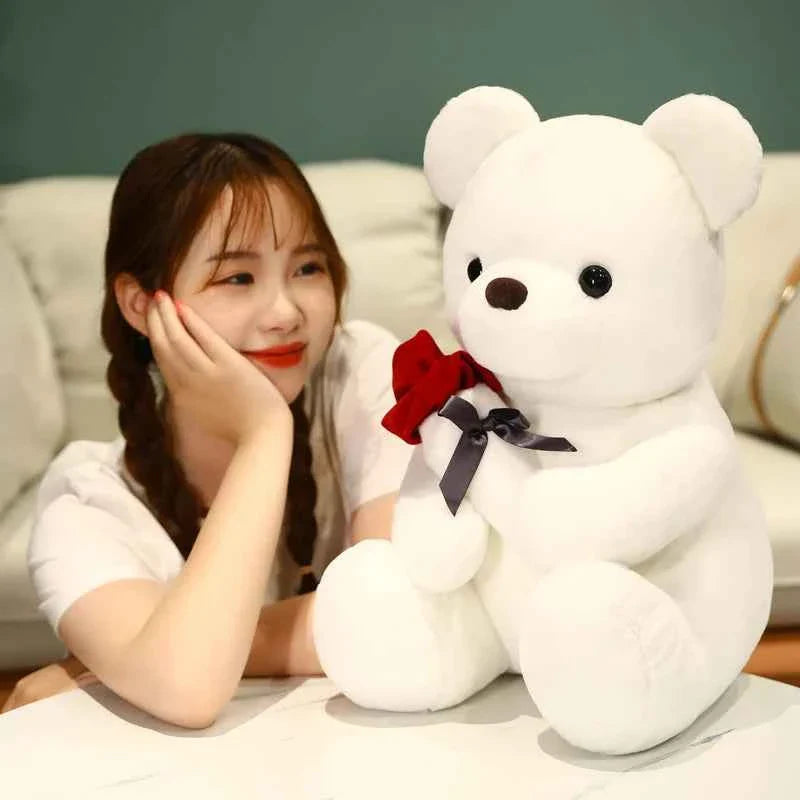Kawaii Teddy Bear with Roses