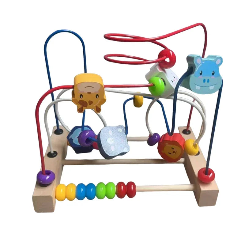 Wooden Bead Maze Toy