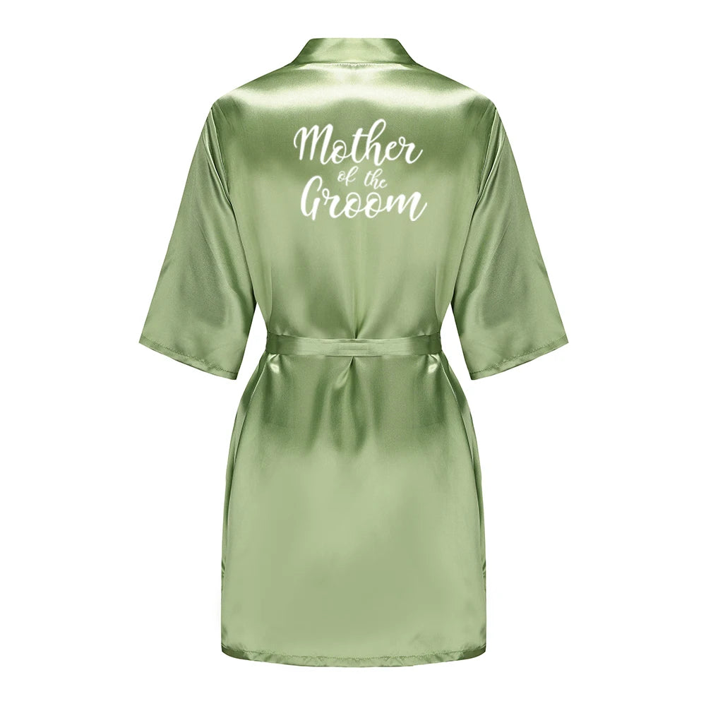 Satin silk robes for bridal party