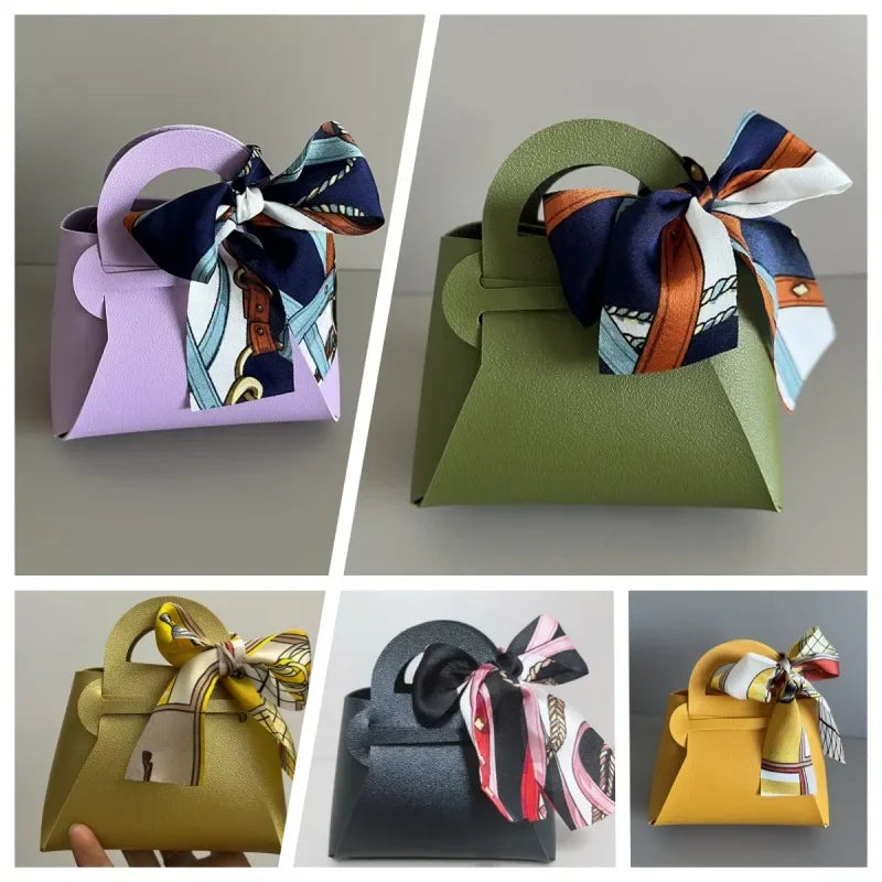 Mini handbag wedding favours