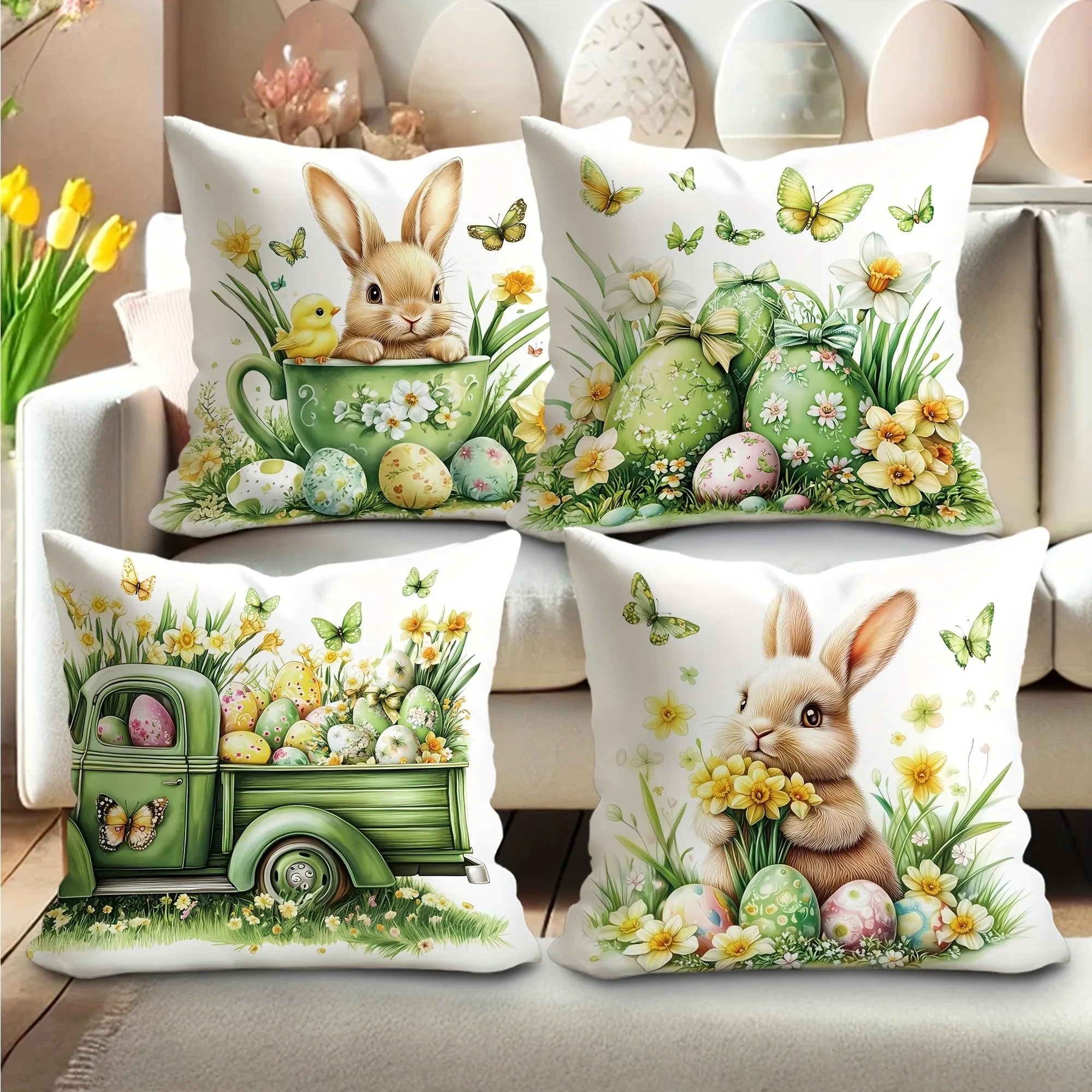Easter Cushion Covers