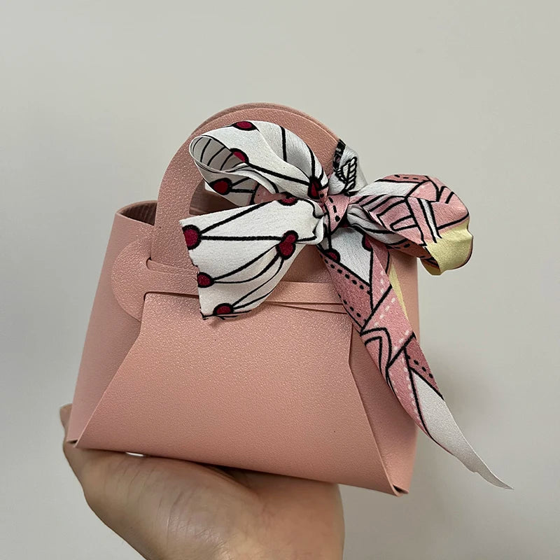 Mini handbag wedding favours