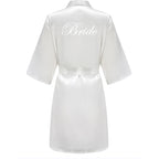 Satin silk robes for bridal party