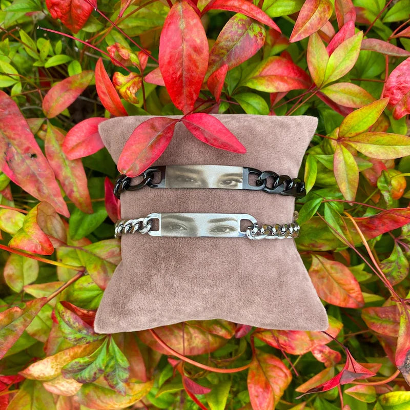 "Personalized SoulConnect Eye Charm Bracelet"